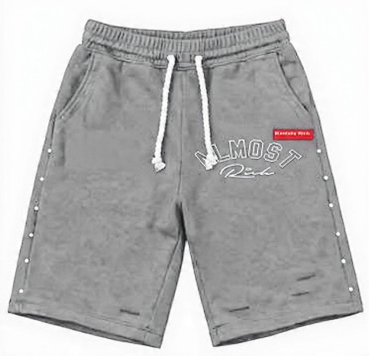 ALMOST RICH “ restock “ SHORTS FOR MATCHING JACKET SET