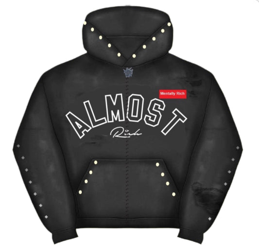 “ ALMOST RICH “ Zip Up Jackets